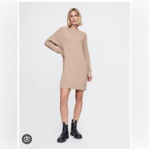 Gap Cashsoft mini sweater dress size M